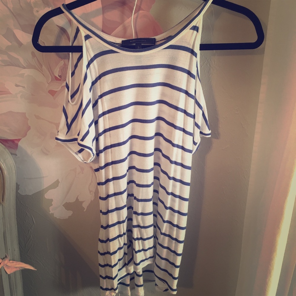 BCBG striped tee